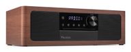 Audizio Lunata Radio internet DAB+ FM Bluetooth CD USB LCD Noir/Marron Foncé