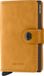 Secrid Mini Wallet Portemonnee Vintage Ocre