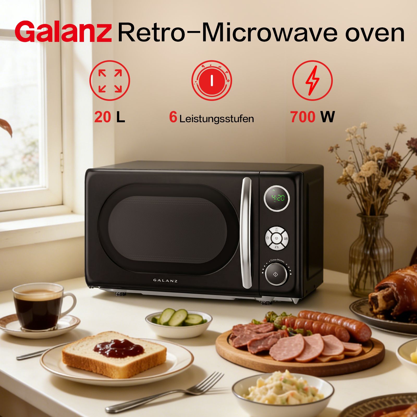 Galanz 20L Retro Magnetron