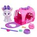 Just Play Disney Junior Minnie Mouse - Dierenreismand met Pluchen Kitten - 7-delige Speelset met Accessoires