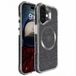 imoshion Hoesje - Geschikt voor Apple iPhone 16 - Glitter Backcover geschikt voor MagSafe 2.0 - Zilver