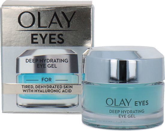Olay Olaz Eyes Intens Hydraterende Oogcontourgel - Voor Vermoeide en Droge Huid - Hyaluronzuur - 15ml