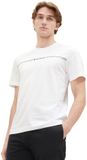 Tom Tailor T-shirt met print - Maat XXXL - White