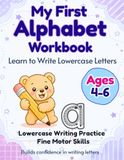 My Benny & Lulu's My First Alphabet Workbook Lowercase Letters for Ages 4–6