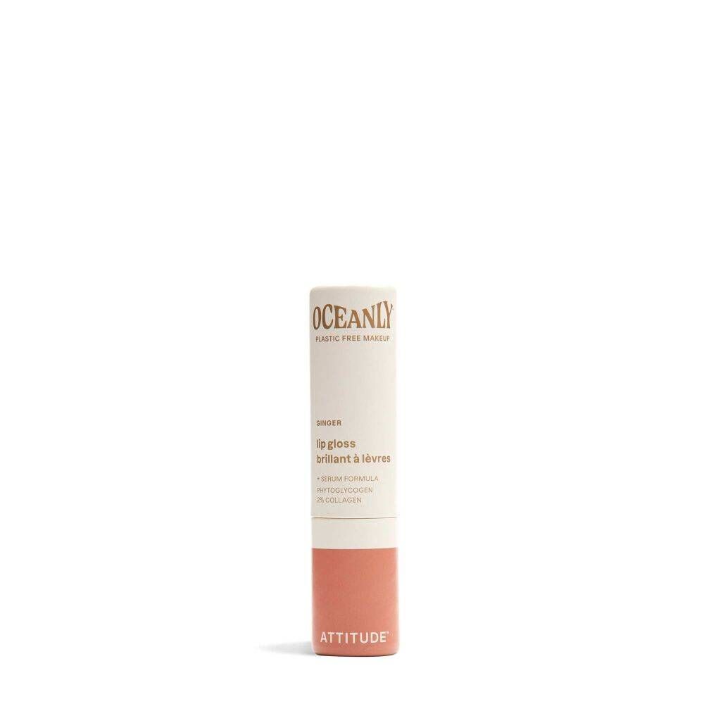 Attitude Oceanly Lip Gloss Ginger - 3.4g