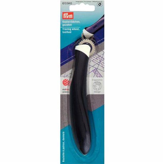 Prym Ergonomics Radeerwieltje PAARS,WIT Kunststof