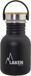 Bouteille Basic Steel Bottle 350ml, Bambou S/S Cap - Noir
