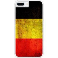 Apple Siliconen hoesje compatibel met iPhone 6 Plus, Apple iPhone 6S Plus Belgische vlag