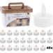 Ambiance Theelichtjes LED - Box met 48 stuks INCLUSIEF batterij EN Timer