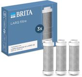 BRITA LARQ waterfilter pack 3 - navulling waterfilters voor BRITA LARQ filterflessen & LARQ iQ flessen (680 ml / 1000 ml) - vermindert micro-onzuiverheden, PFAS, chloor en meer