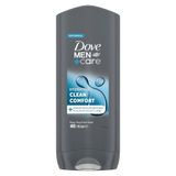 Dove Men+Care 3-in-1 douchegel Clean Comfort douchegel voor lichaam, gezicht en haar, met 24 uur verzorgend effect, 6 x 400 ml