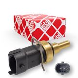Febi Bilstein 107538 Koelvloeistoftemperatuursensor met afdichting en borgveer, 1 stuk