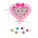 Ensemble de 12 anneaux de perles