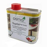 Osmo TopOil 3037 Wit 0.5 Liter | Meubel Olie voor Hout | Werkbladolie | tafel - snijplank - Werkbladen | Houtolie - meubelolie