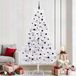 Prolenta Maison Exclusive Kunstkerstboom, inklapbaar, wit, 240 cm, PVC en staal