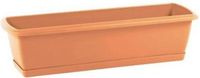 Prosper Plast Bloembak met pallet Espana 78.6x18.4x14.5cm kunststof/bruin