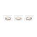 Philips myLiving Inbouwspot Wit Vierkant GU10 LED 3-lichts