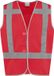Merkloos / Sans marque Bestex Fabricage BV Veiligheidsvest 100% polyester rood maat XXL-3XL