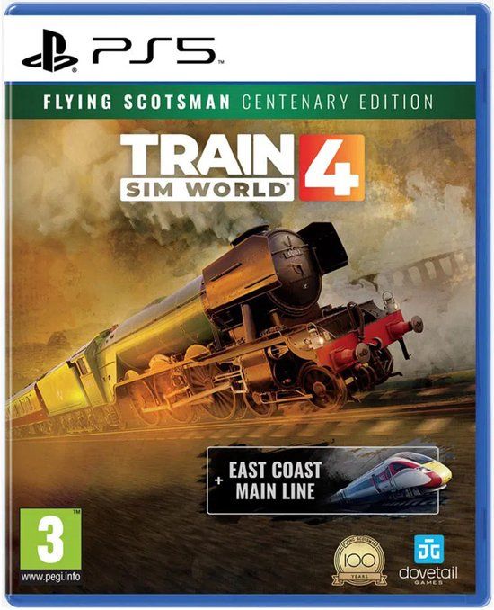 Dovetail Games Train Sim World 4 - Flying Scotsman Centenary Edition (PlayStation 5)