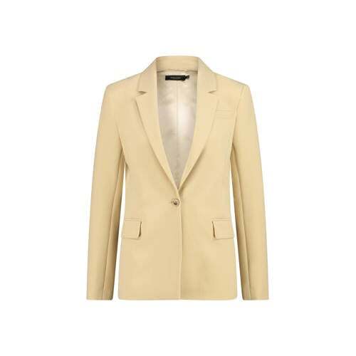 Claudia Sträter Claudia Sträter rechtvallende blazer beige