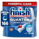 Finish Quantum Infinity Shine Vaatwastabletten - 166 Capsules