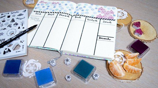 Aladine Stampo Bullet Journal Stempels A5 Herfst