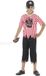 Jolly Smiffys Jolly Pirate Boy Kinder Kostuum - 6 jaar - Rood/Wit
