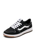 Vans Ryland LS Heren Lifestyle Sneakers Zwart Wit