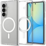 Spigen Air Skin Zero Mag Fit Backcover voor de Samsung Galaxy Z Fold 8 Ultra - Clear / White