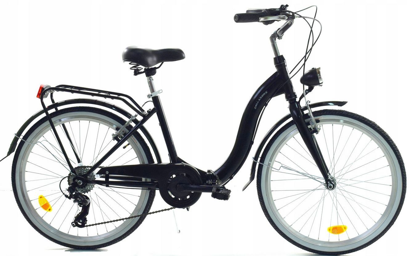 Viking Choice Dallas Bike Swan Vouwfiets - 24 inch - 6 versnellingen - Zwart - Vrouwen