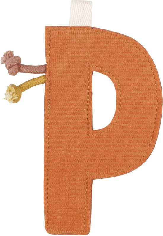 Little Dutch Letter P - Vlaggenlijn - Polyester - 11 cm