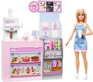 Barbie Koffiebar-pop, speelset en accessoires