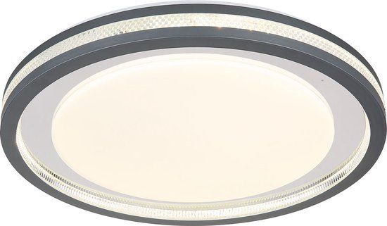 Globo Terpsa Plafondlamp - Wit - Metaal - 47,8 cm - LED - Dimbaar