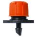 Stocker Goutteur réglable avec 8 buses 13-16 mm 10 unités orange