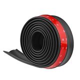 WeFoonLo Universele auto Voorbumper Spoiler Rubber Sticker Lip Splitter Body Skirt Protector, 2.5M / 8.2ft