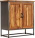 vidaXL Dressoir, gerecycled teakhout, staal, 65x30x70cm