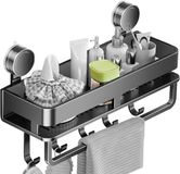 Merkloos Kruidenrek - Opbergrek - Keuken organiseren - Montage zonder boren - 40 cm - Zilver