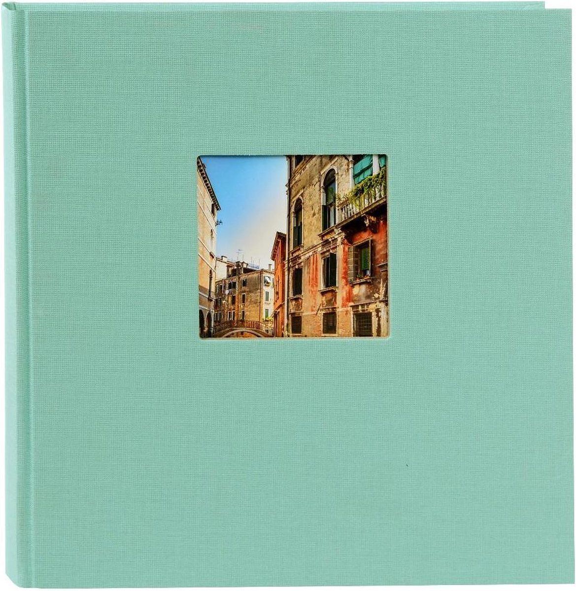 Goldbuch Bella Vista aqua fotoboek - 30x31 cm - 60 zwarte pagina's