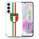 Cokitec Versterkte hoes voor Samsung Galaxy A35 5G Reis Italië 3 Wit