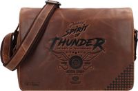 Greenburry Racing Collection Atlanta Messenger Bag Leather 36 cm - Brown