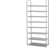 Confortime Planken (136 x 56,5 x 26,5 cm) 8 Planken Metaal Grijs