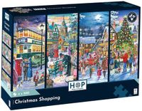 The House of Puzzles Christmas Shopping Puzzle 4x 500 pièces