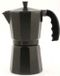 Orbegozo KFN 610 - Italiaans koffiezetapparaat van aluminium, capaciteit: 6 kopjes, ergonomische handgreep, veiligheidsventiel, afneembaar filter, zwart