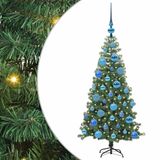 vidaXL Sapin de Noël vert 120 cm PVC