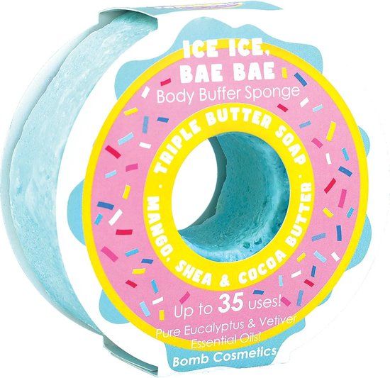 Bomb Cosmetics Ice Ice, Bae Bae Donut Body Buffer