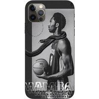 Maniacase iPhone 12 Pro Hoesje Kobe Bryant NBA Black Mamba Mentality