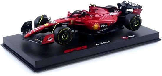 Bburago Ferrari SF23 #55 C. Sainz Season 2023 1:43