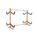 Porte-kayak - Support de rangement de kayak peu encombrant - Convient pour 4 kayaks - Réglable - Suspensions de kayak robustes - 1260 x 1070 x 1375 mm