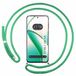 Tumundosmartphone Transparante beschermhoes voor de Realme 12 5G / 12 x 5G, met koord in watergroen