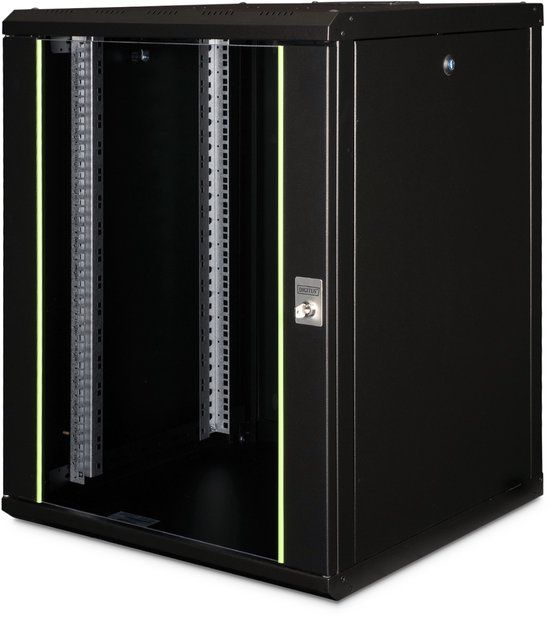 Digitus DN-19 16U-6/6-SW Wandrek Zwart